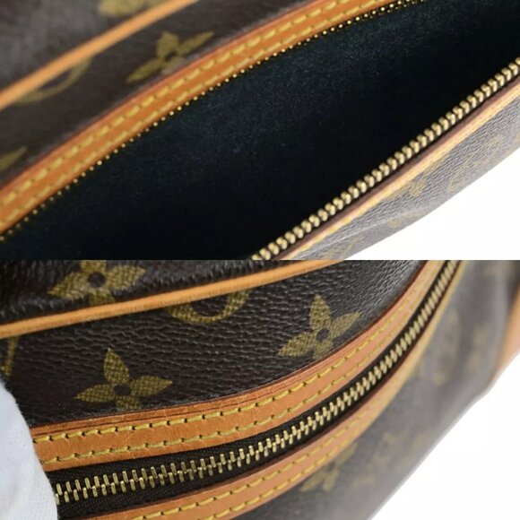 LOUIS VUITTON Marly Dragonne GM Clutch Hand Bag Monogram Brown - Picture 9 of 16